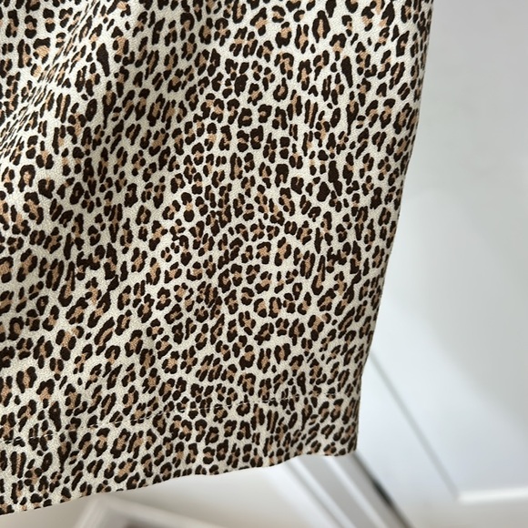 Jenni Kayne Leopard Print Short Sleeve Dress - Picture 8 of 8